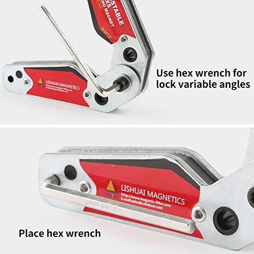 Amazon | LISHUAI (溶接 マグネットセット) マルチ 角度 ミネオジム