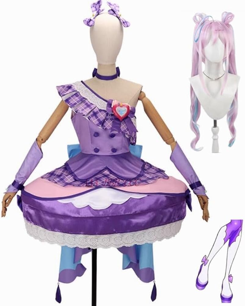 Amazon.co.jp: [KAYZIUCOS] 紫雨こころ キュアキュンキュン コスプレ