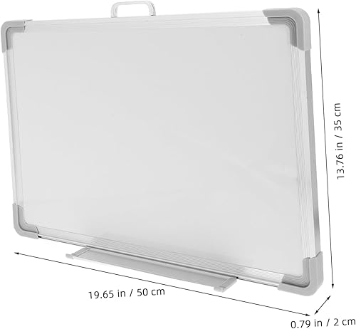 Miniatura 3 de Operitacx Pizarra blanca magnética magnética pizarra blanca pizarra blanca pizarra blanca pizarra para niños pequeña pizarra borrable