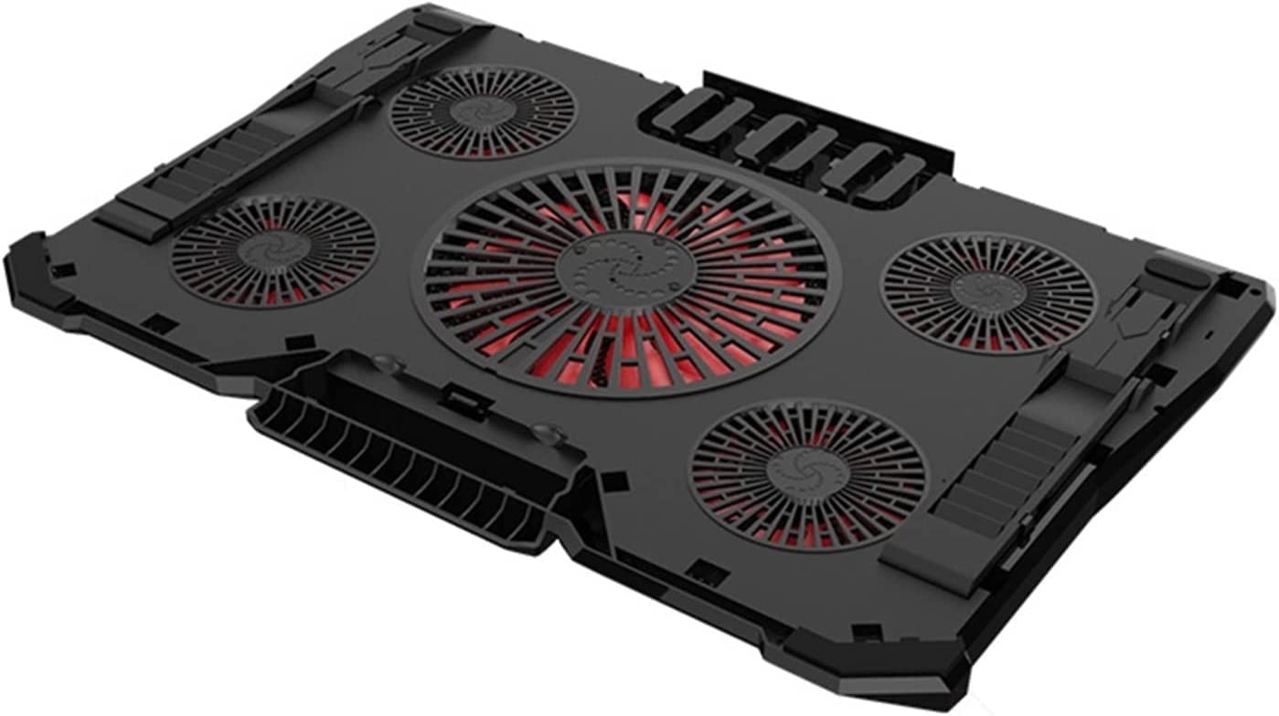Base di raffreddamento da Gaming USB Laptop Cooling Pad Fan Gaming Light Notebook Cooler Per Angolo Regolabile per PC Notebook
