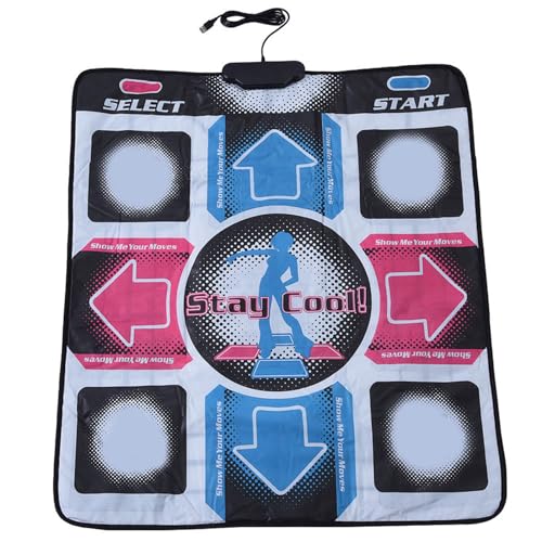 Dioche Dance Extreme Dance Nonslip Pad - Un Game Pad di Danza Altamente Sensibile con connettività USB, Compatibile con i Sistemi Operativi, Durevole Ed Ecologico,