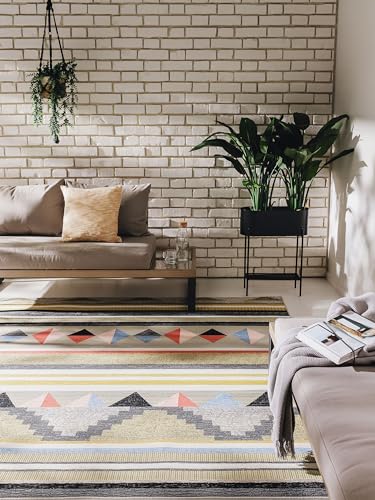 benuta Nest In- & Outdoor Teppich Artis - Multicolor 200x285 cm -...