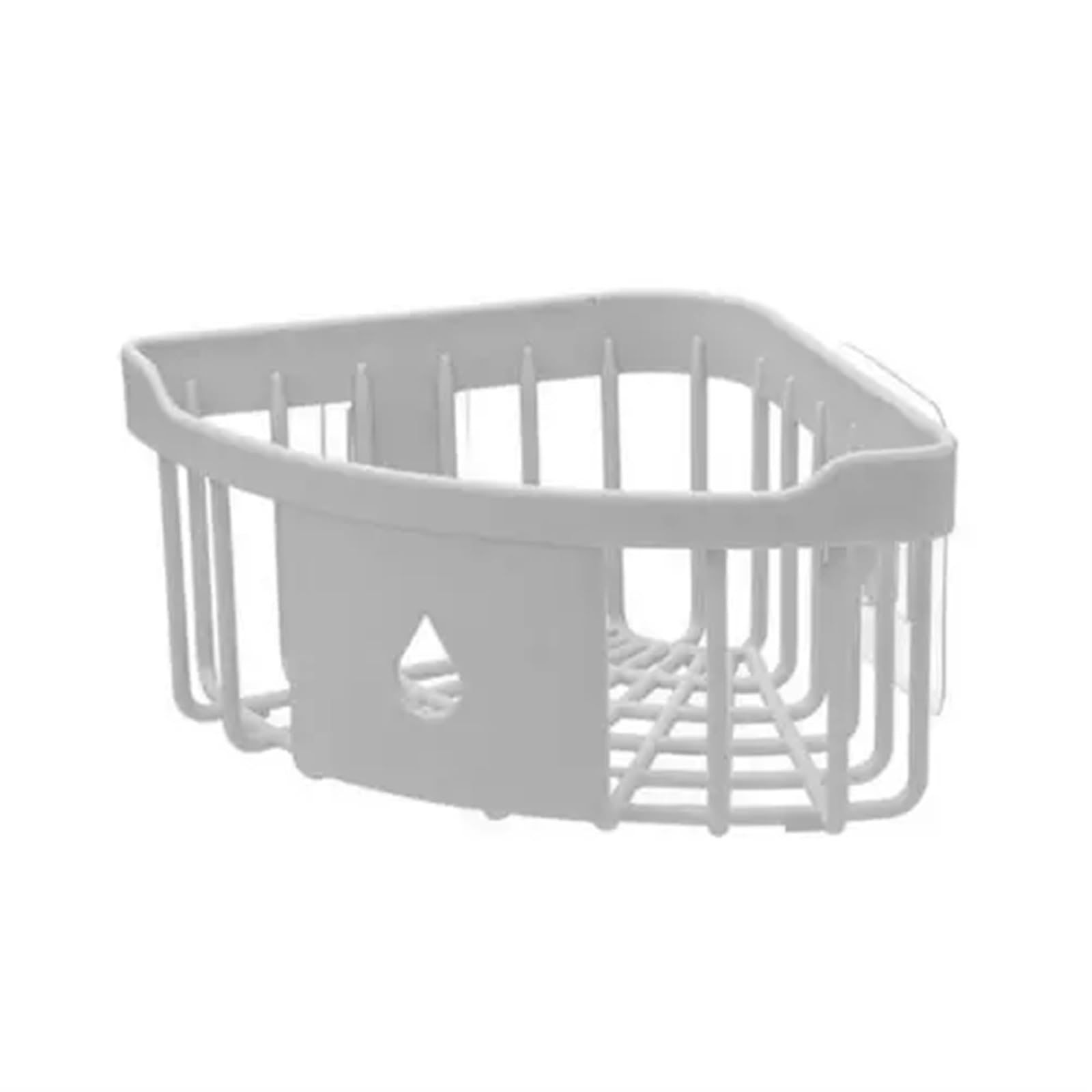 ZHOUXYFDC Shower Caddy Shelf Bathroom Bathtub Wall Mounted Storage Rack Organizer Accessories Shower Corner(WHITE)