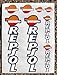 REPSOL Moto Fourche Stickers Autocollants