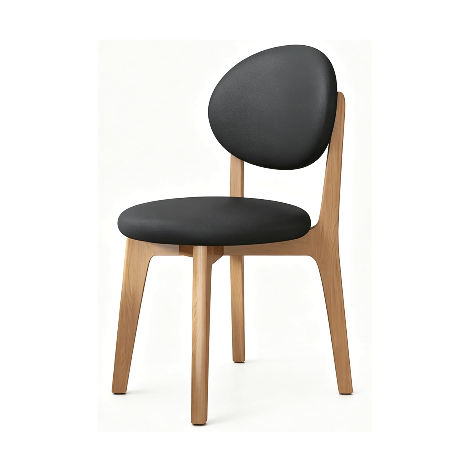 Rieort Stackable Kitchen Chairs Modern Dining Room Chairs