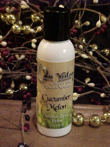 Natrual Moisurizing Lotion with Quality Oils 2 oz Cucumber Melon
