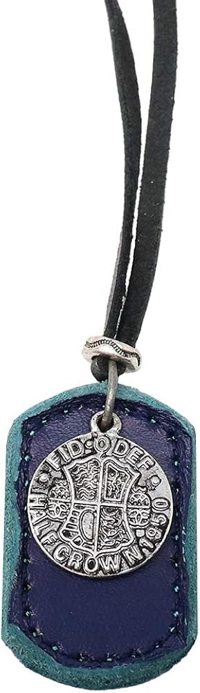 S W P シンプル コイン レザー メンズ ネックレス 革タグ 革ひも ロングネックレス ネイビー Smne 006 S W P シンプル コイン レザー メンズ ネックレス 革タグ 革ひも ロングネックレス ネイビー Smne 006