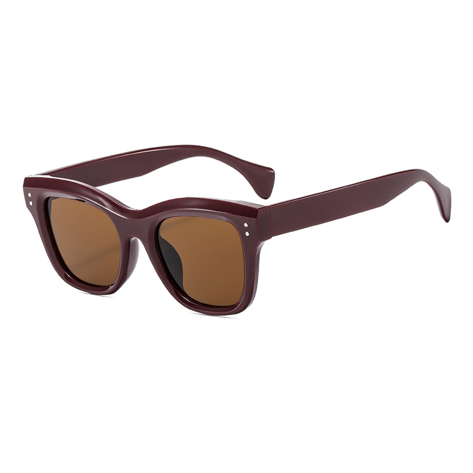 Genérico Cat Eye Sunglasses Women Man Oval Glasses Vintage Elliptic Square Shades Eyeglasses