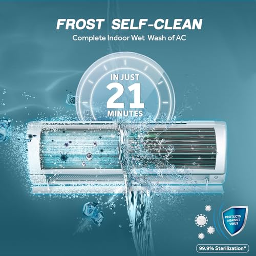 Image of Haier 1.5 Ton 3 Star Fix Speed Split AC (Copper, Turbo Mode, Anti Bacterial Filter, Cools at 54C Temp, Long Air Throw - HSU18T-POW3BN-FS)