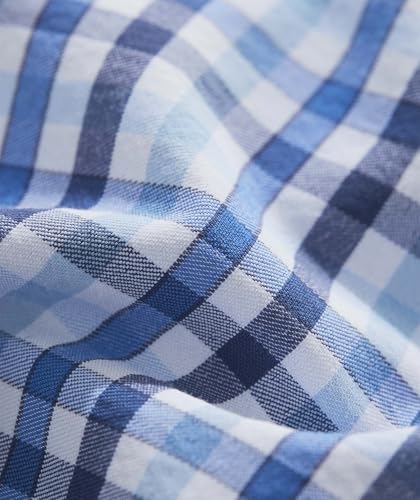 vineyard vines Boys Road Town Tattersall Perf Cotton Shirt3