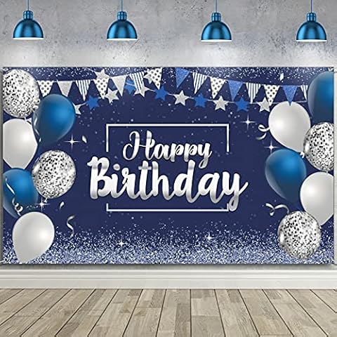 Tatuo Happy Birthday Backdrop Cover