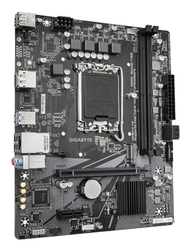 GIGABYTE H610M K V2 Scheda madre - CPU Intel Core 14ª generazione, fino a 5600 MHz DDR5, 1xPCIe 3.0 M.2, LAN 1GbE, USB 3.2 Gen 1 - Scheda madre - Immagine 5
