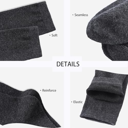 DOOVID Little Girls Knee High Socks Cotton Sports School Uniform Tube Socks4