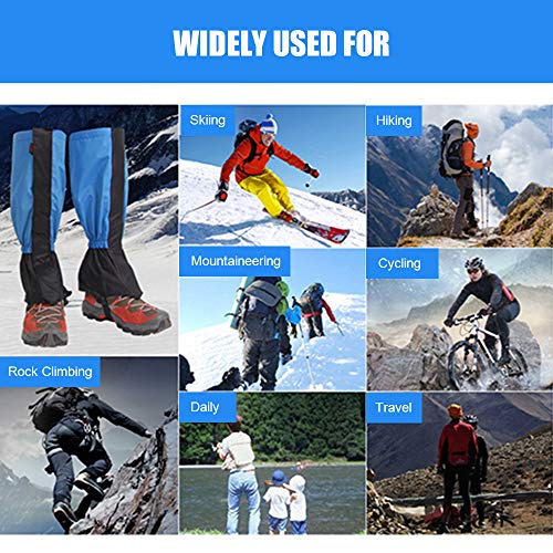 Polainas de perna, Romacci Perna Polainas Perna alta Bota Capa para sapato À prova d'água respiráve