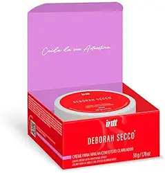 Creme Clareador De Virilha Axilas Coxas E Região íntima Com Efeito Hidratante Deborah Secco Intt 50G
