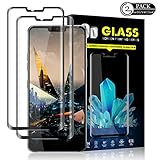 LG V40 ThinQ Screen Protector by YEYEBF, [2 Pack] Full Coverage Tempered Glass Screen Protector [3D Touch][Bubble-Free][Case-Friendly][Anti-Scratch] Screen Protector Glass for LG V40 ThinQ