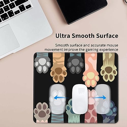 Xsxxsc XX01 Cute Colorful Cat Paws Square Cute Mouse Pad,Mouse Pads thumb #2