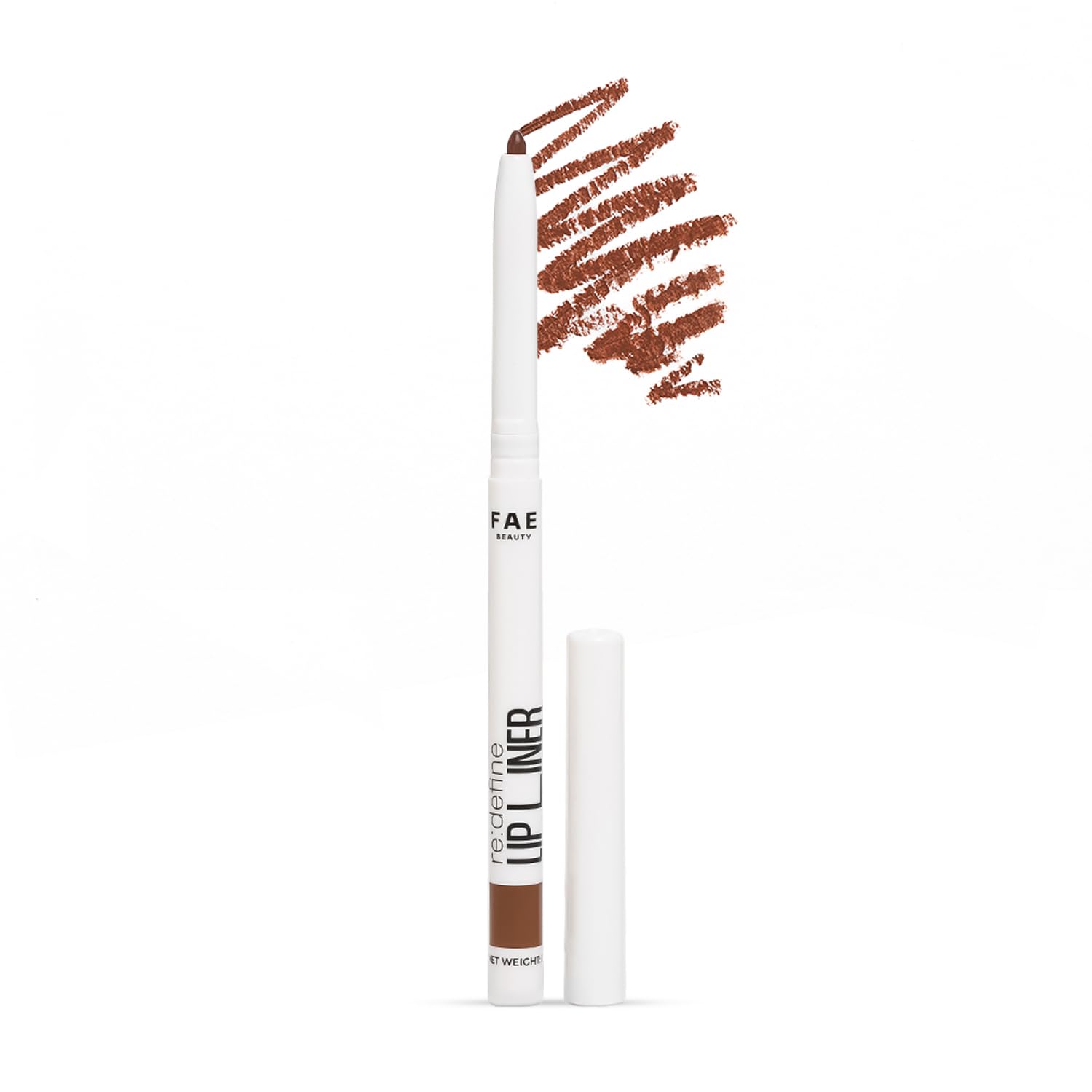 - FAE Beauty Re:Define Lip Liner |Long-Lasting | Matte | Non-drying | Transferproof & Smudgeproof | Enriched with Vitamin E & Almond Oil | Shade - Topline