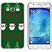Produktbild PhoneNatic Case kompatibel mit Samsung Galaxy J5 (2015 - J500) Silikon-Hülle X Mas Weihnachten X-Mas Sweater M7