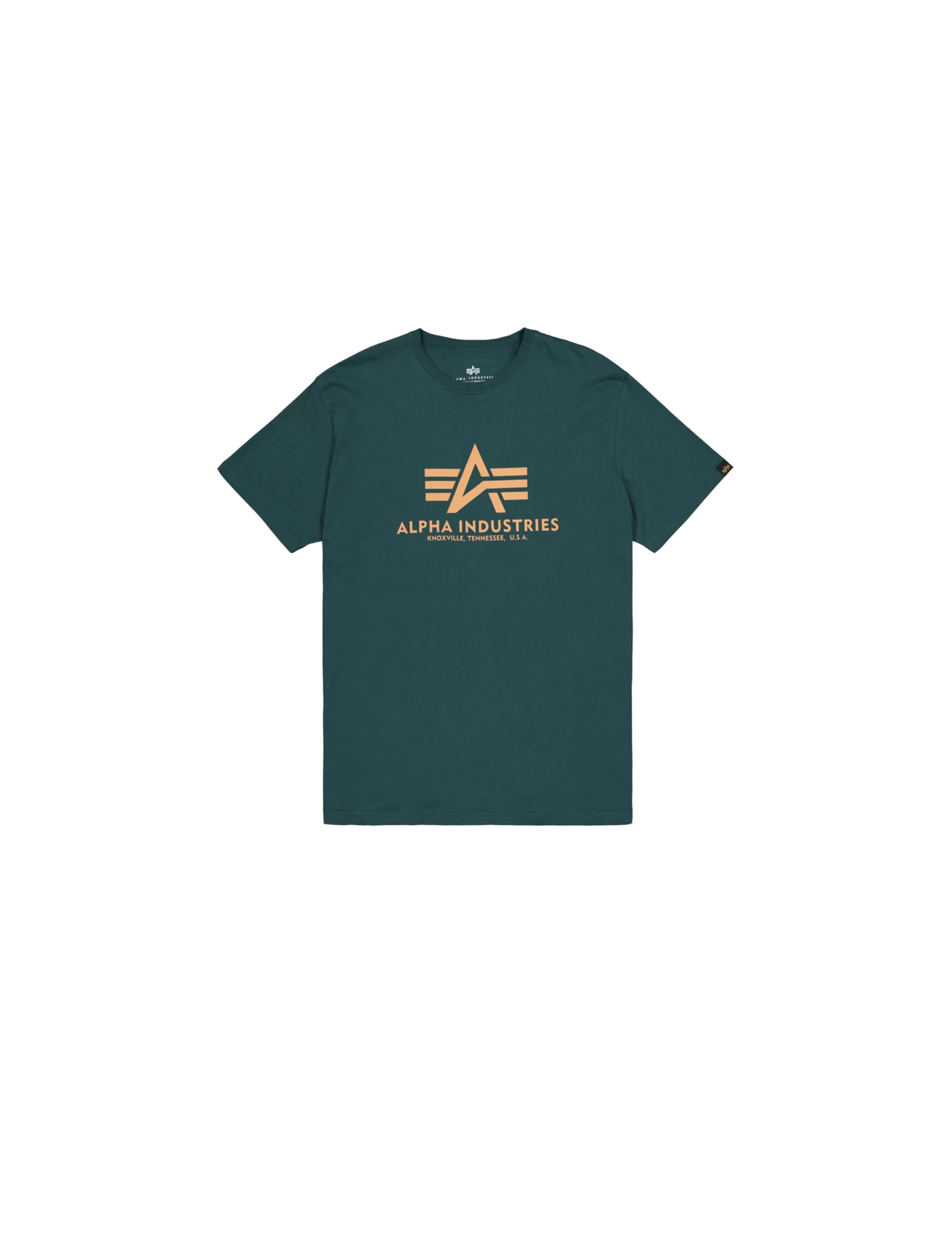 ALPHA INDUSTRIES Men's Basic T-Shirt, Force Green, XL
