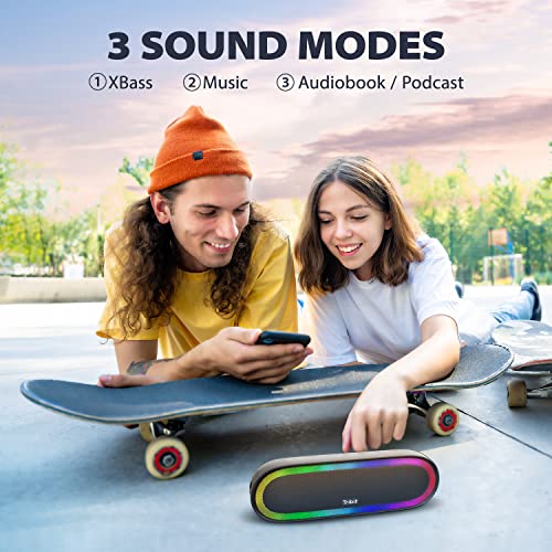 Tragbar Bluetooth Lautsprecher Outdoor Musikbox: Tribit 30W IPX7 Wasserdicht Soundbox mit Reintitan-Treiber XBass NFC… - Image 4
