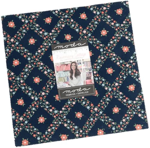 Rosemary Cottage Layer Cake®, 42-10" Precut Fabric Quilt Squares by