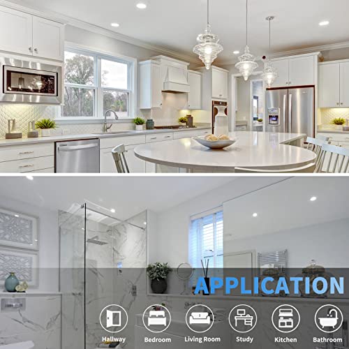 Wowatt 3 × 7W Faretti da Incasso per Cartongesso