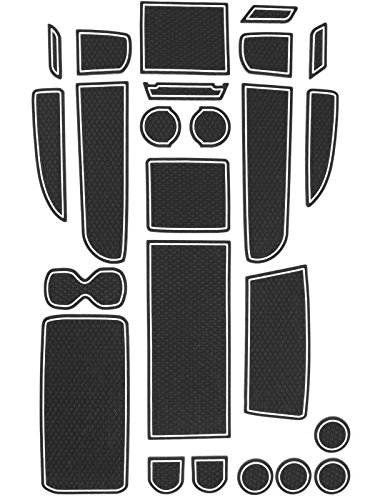 20系 アルファード ヴェルファイア 専用設計 ゴム ラバー ポケットマット グロー 夜光 前期 後期 対応 24点セット 傷 異音防止