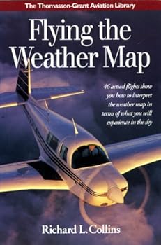 Hardcover Flying the Weather Map (Thomasson-Grant Aviation Library) Book