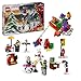 LEGO Spider-Man Adventskalender 2024, Superhelden-Spielzeug, vorweihnachtliches Geschenk für Jungen und Mädchen ab 7 Jahren, Bauspielzeug und Abenteuer-Set, Geschenk zu Weihnachten 76293 Kalender 2024 günstig Kaufen-LEGO Spider-Man Adventskalender 2024, Superhelden-Spielzeug, vorweihnachtliches Geschenk für Jungen und Mädchen ab 7 Jahren, Bauspielzeug und Abenteuer-Set, Geschenk zu Weihnachten 76293