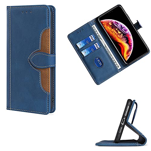 Sundekun GKCCM Flip Custodia per MEDIACOM PHONEPAD Duo G501 Cover Custodia Case [Blu]