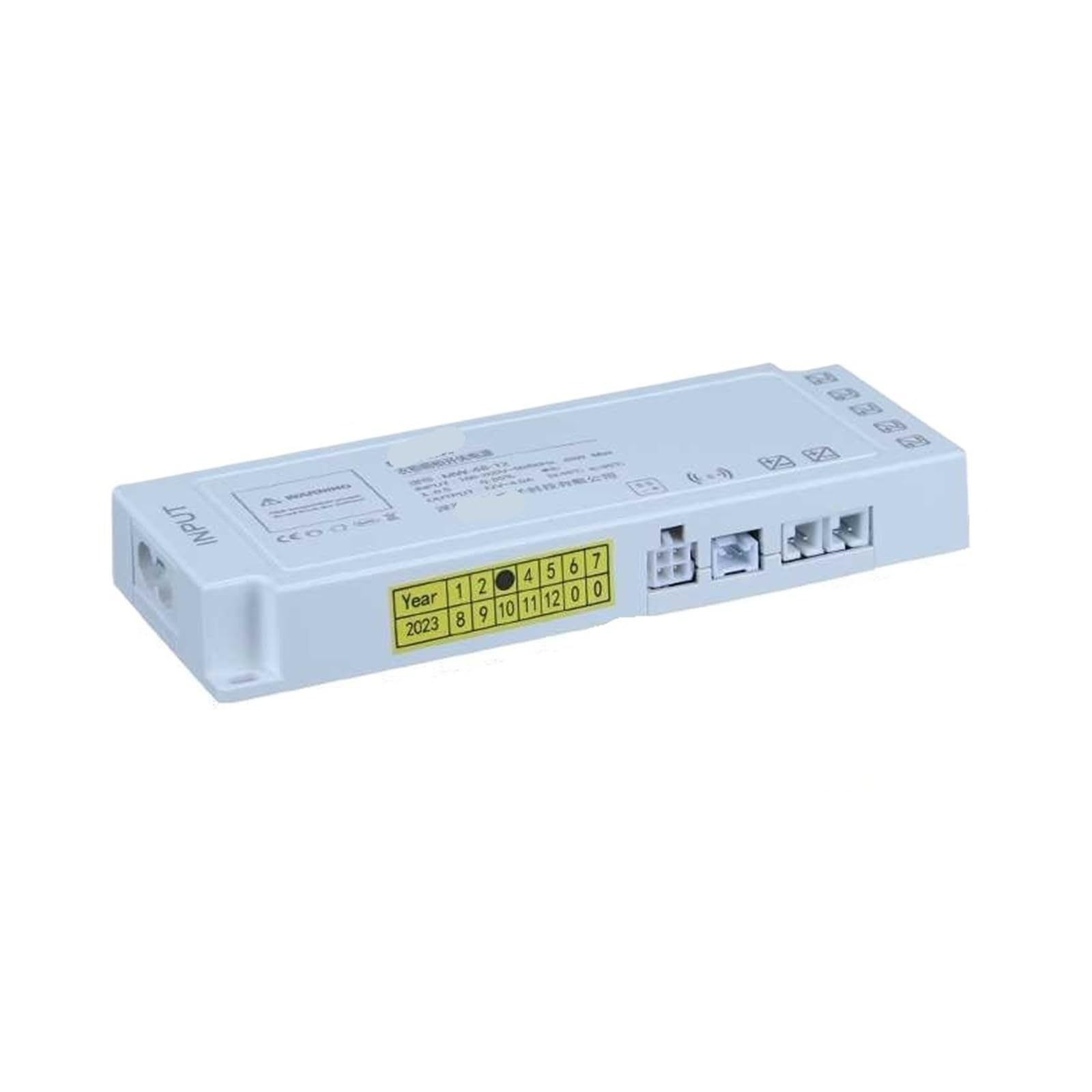 PWANUIGTE LED Wardrobe Cabinet Light Dedicated Power Supply 220 to 12V/24V with Transformer Interface Induction Switch(MW-48W-12V)