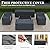 VONZOY Aluminum Patio Furniture Set, 10 Piece Metal Outdoor Furniture Set, Patio Set with Waterproof Covers for Backyard Garden?Dark Grey&Light Grey?