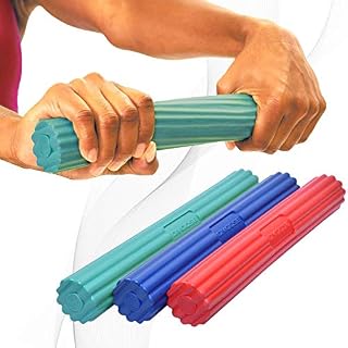 DMoose Fitness Flex Tennis Elbow Bar & Hand Forearm Strengthener for Golfer's, Athletes