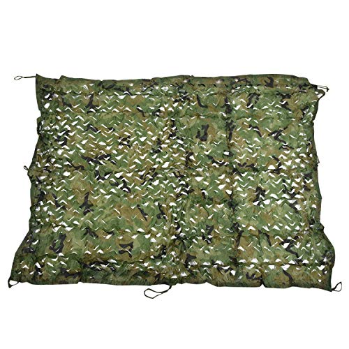 Pesfehhy Neto de Camuflaje de Tela Oxford de Disparo esconder y Ejercito Neto de Camuflaje de Caza de 2m x 1.5m