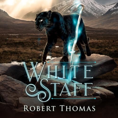 White Staff Audiolibro Por Robert C Thomas arte de portada