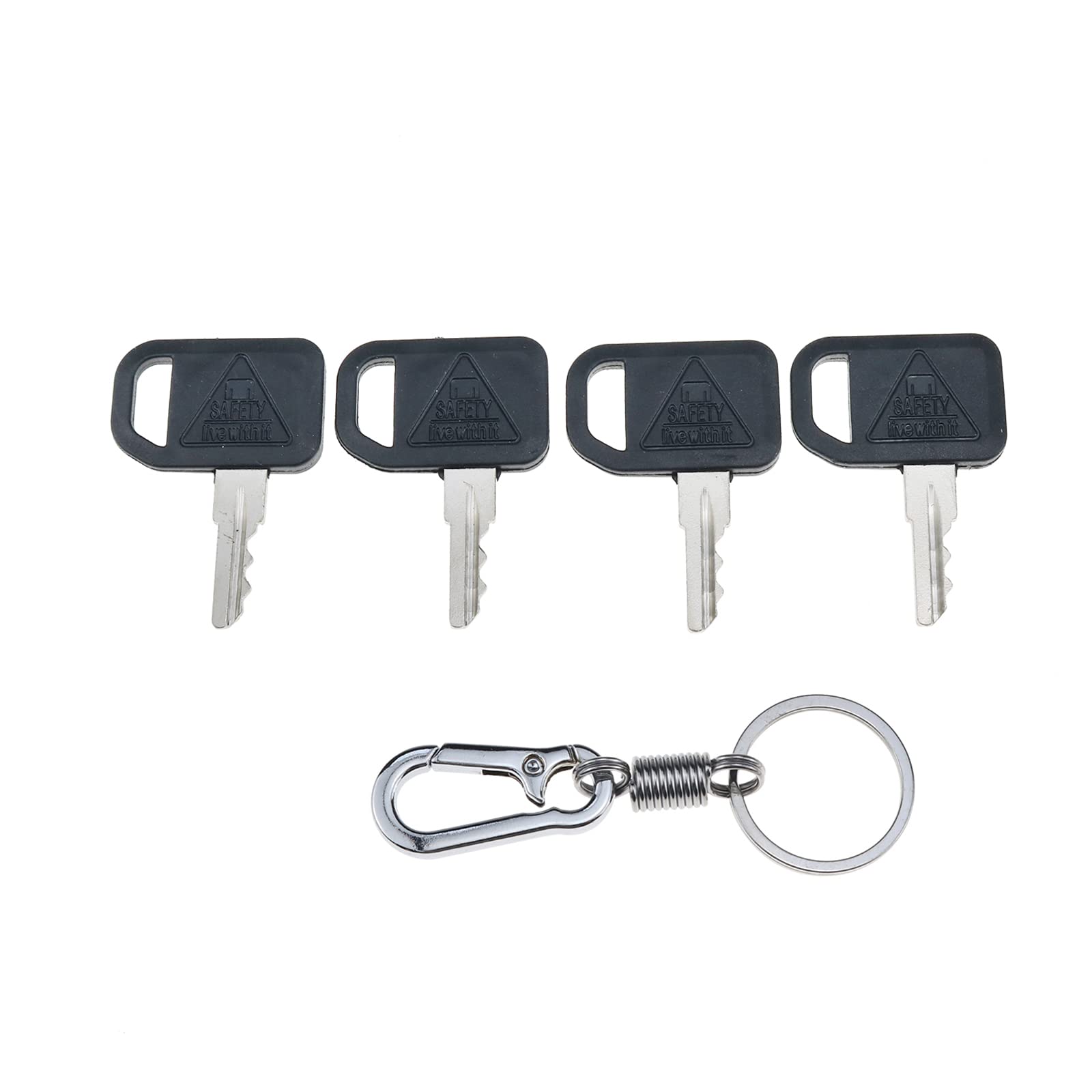 ZTUOAUMA 4X Ignition Keys AM131841 TCA24616 131841 for John Deere 300 400 GT GX LX Series 130 160 165 Gator 2020A 2030A 850D 855D 4X2 6X4 622 600 1800