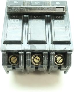 GE THQB32020 Molded CASE Circuit Breaker 3P 20A 240V-AC