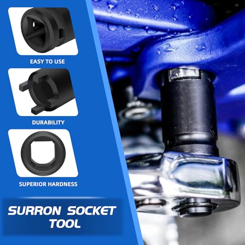 Image of Lock Nut Removal Tool for Surron LBX Electric Dirt Bike,Sur Ron 4-Pin Spanner Repair Socket Tool