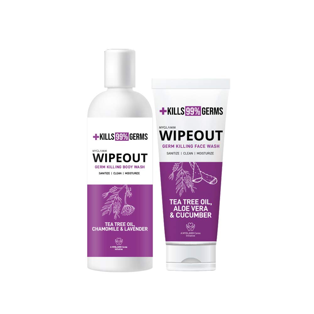 MyGlamm Wipe-out Germ Killing - Face Wash + Body Wash