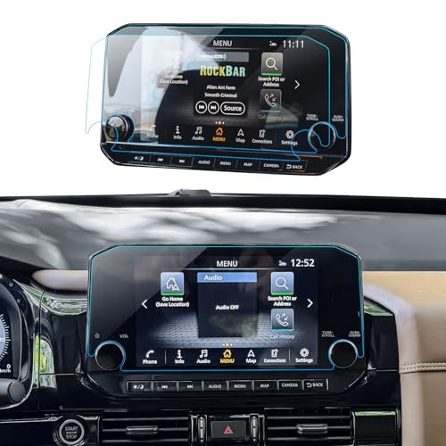 Navigation Systems Manual - Nissan Frontier 2020 (French) 17 LANTU 2PCS Car Screen Protector for 2022 2023 2024 2025 Nissan Pathfinder(SL/Platinum) Accessories Navigation Nano Touchscreen Protector Film HD Clear Bubble Free 9''