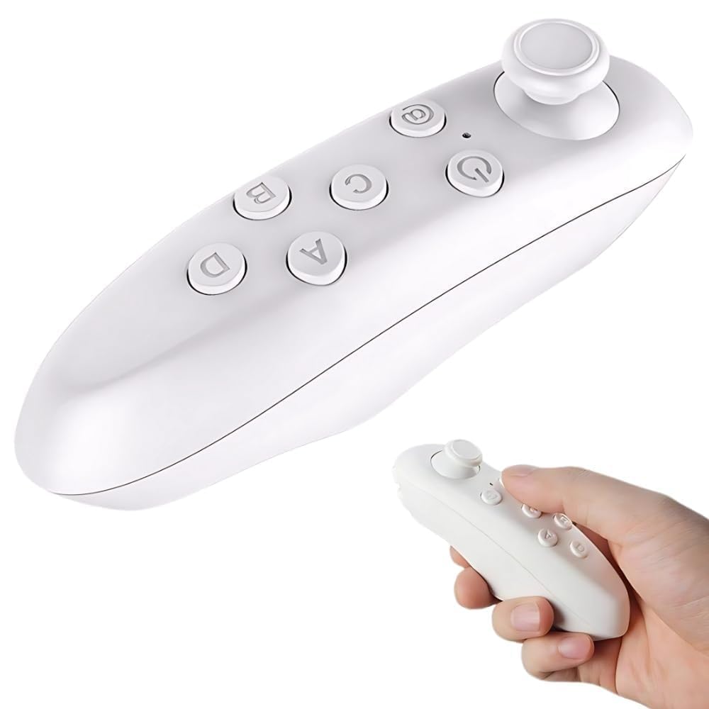 Lipzie (𝟏𝟓 𝐘𝐄𝐀𝐑𝐒 𝐖𝐀𝐑𝐑𝐀𝐍𝐓𝐘) Mini Bluetooth Controller – 3-in-1 Gamepad, Selfie Shutter, and Media Remote for Mobile Phones, Tablets, PC, VR Headsets & Google Cardboard (Wireless & Portable)-image-6
