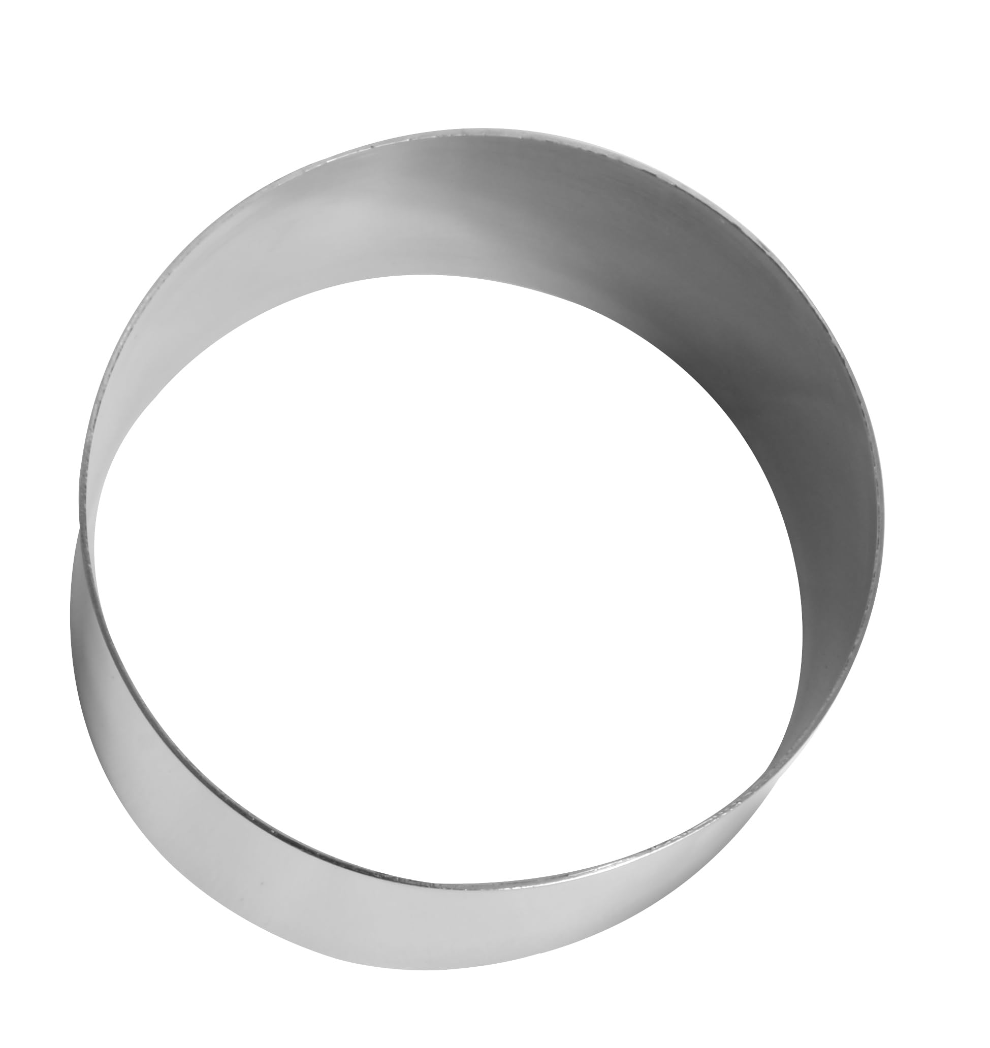 METRO Professional Coppapasta rotondo, acciaio inox 18/0, Ø 10 x 4.5 cm, 6 pezzi, ideale per uso professionale