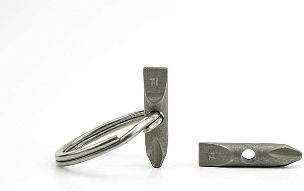 Titanium Pocket Bit - Everyday Carry Driver Bit (Round)