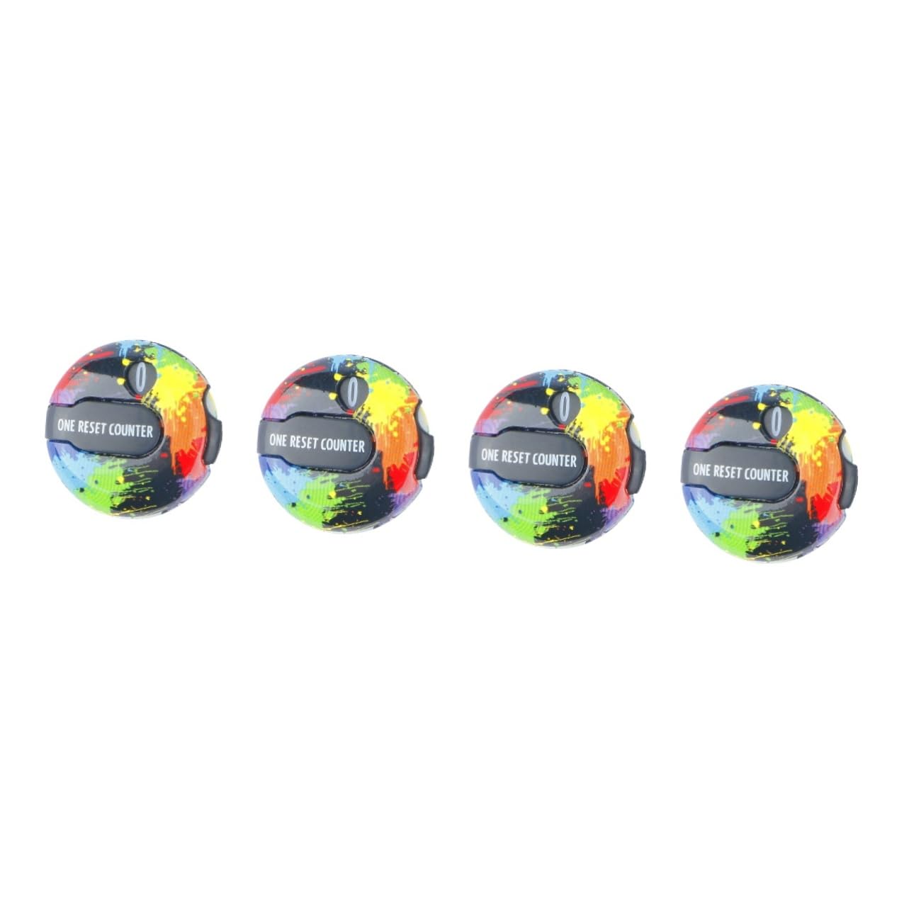 Didiseaon 4 Piezas Clip De Guante De Anotador Mini Contador De Puntos De Golf Clip para Sombrero De Nivel De Golf Vistoso Plastico Abs