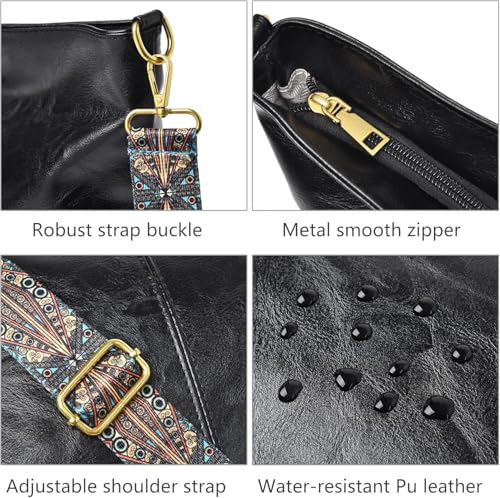 Kawn vegan leather sling bag – image 5
