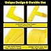 A11N Pickleball Court Marking Kit - Temporary Pickleball Boundary Lines in Standard Court Dimensions, No Measurement Required, Yellow