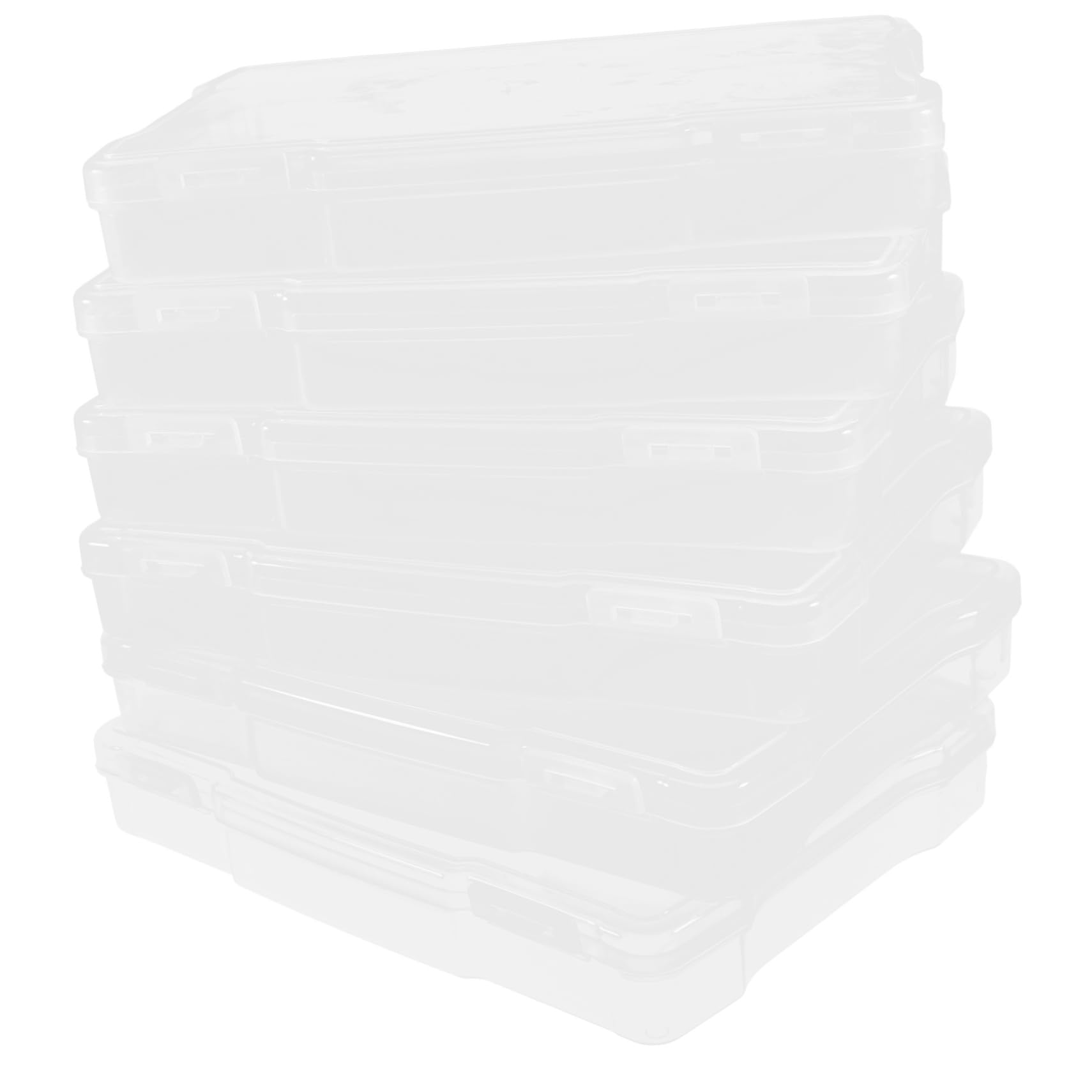 Conteneurs en plastique mallette de rangement des pièces pour trier le bureau de maison