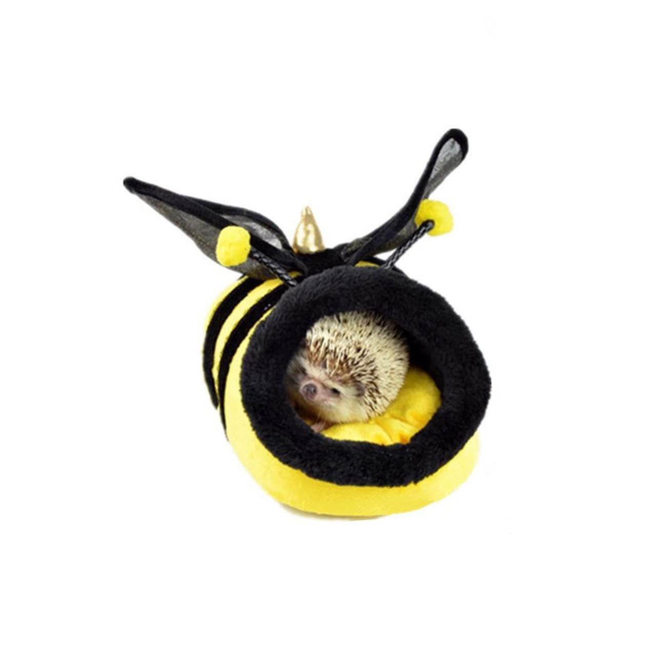 Kleintierbett im Bienendesign, Warmes Schlafkissen für Kleine