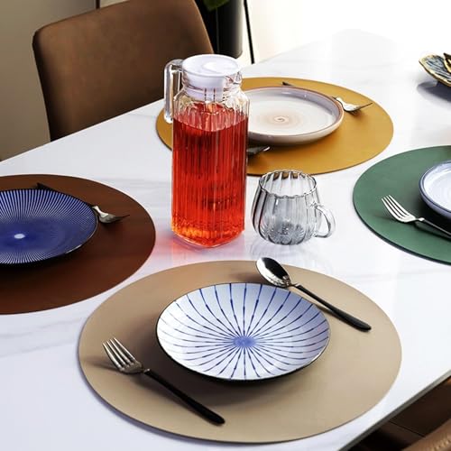 Sets de table antidérapants faciles à laver pour protéger la table de cuisine - 6